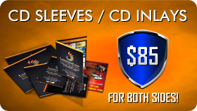CD Sleeves CD Inlays
